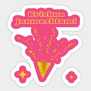 Indian Festivals - Krishna Janmashtami Sticker